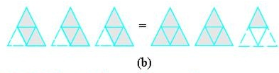 Geometric Shapes Showing Fraction