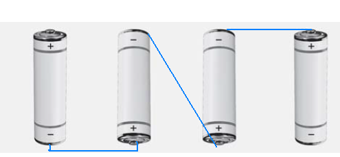 Combination of Electric Cell