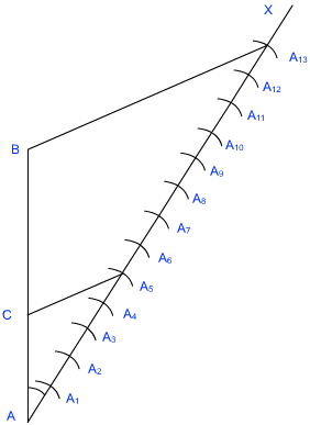 construction of line segment