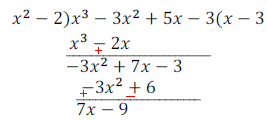 division of polynomials