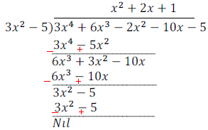 division of polynomials
