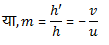 magnification formula