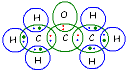 lewis dot structure of propanone