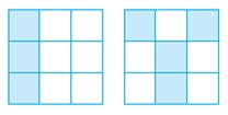 class 6 math fraction question figures