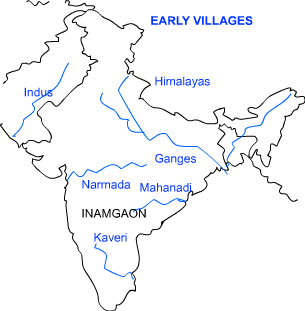 Map of India Megalithic Sites