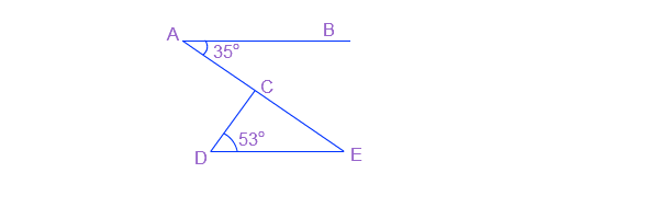 lines and triangle