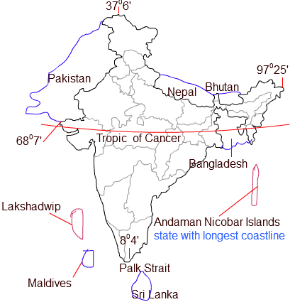 Map of India